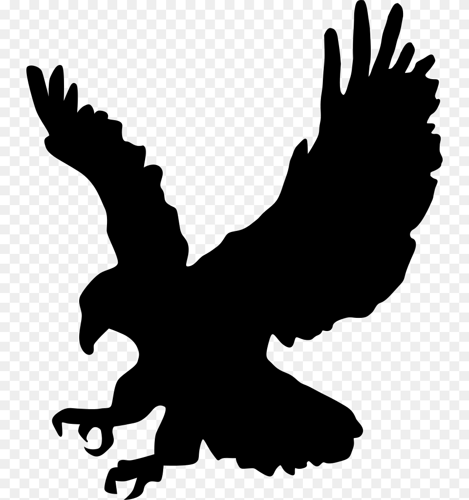 Eagle, Gray Free Png Download