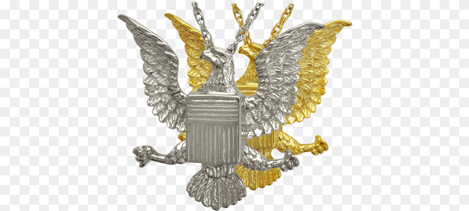 Eagle Badge Gold, Accessories, Logo, Symbol, Emblem Png Image