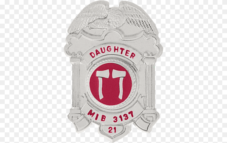 Eagle Badge With Side Pillars Emblem, Logo, Symbol Png
