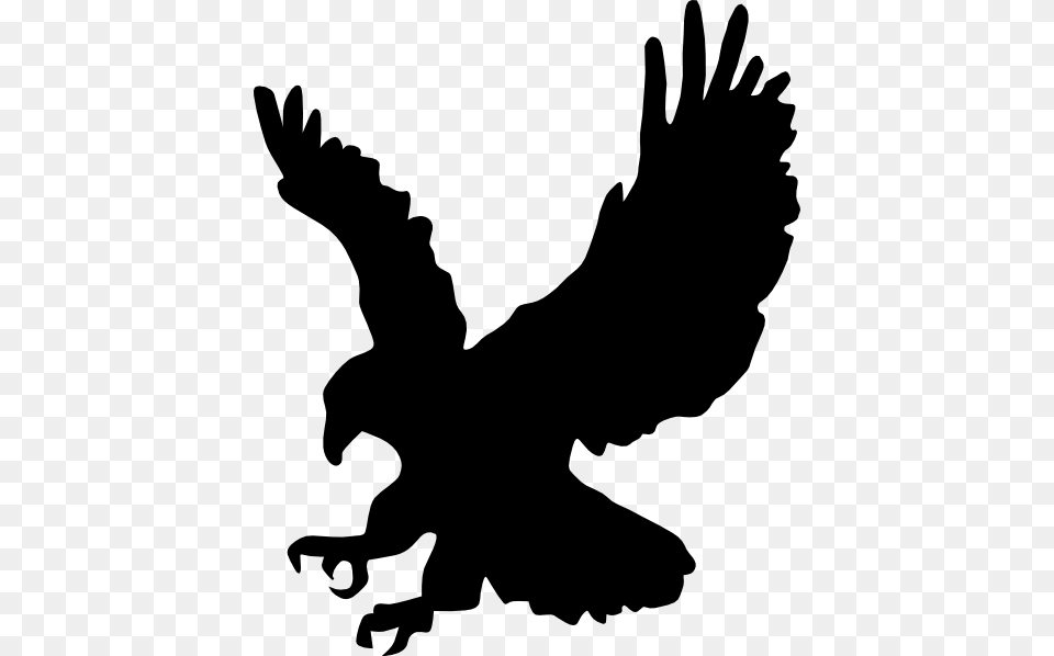 Eagle Clip Art, Silhouette, Person, Animal, Bird Png Image