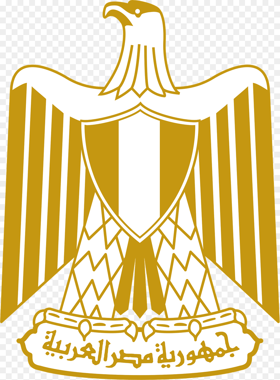 Eagle Clipart, Emblem, Gold, Symbol, Logo Png Image