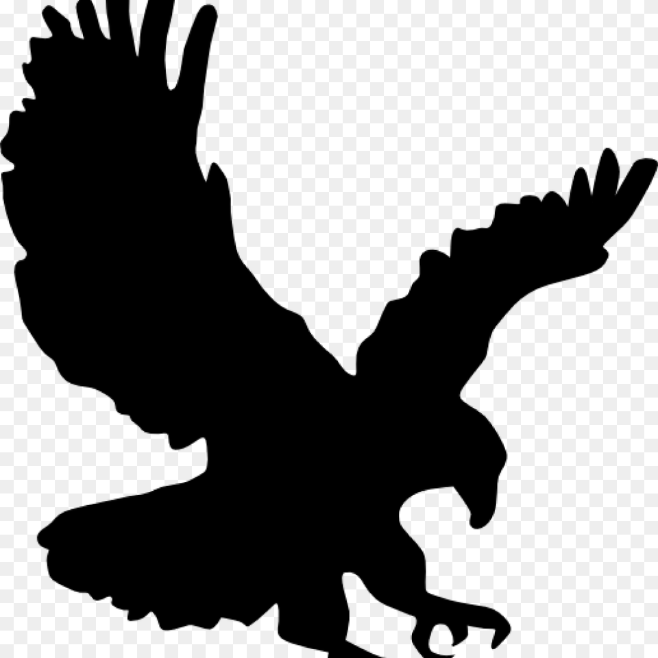 Eagle Clipart Eagle 4 Flying Clip Art At Clker Vector Transparent Background Eagle Clipart, Gray Free Png Download