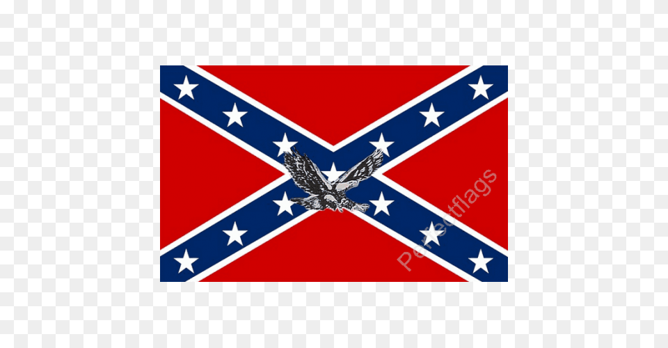 Eagle Confederate Flag Us Confederate Design Flag, Animal, Bird Png Image
