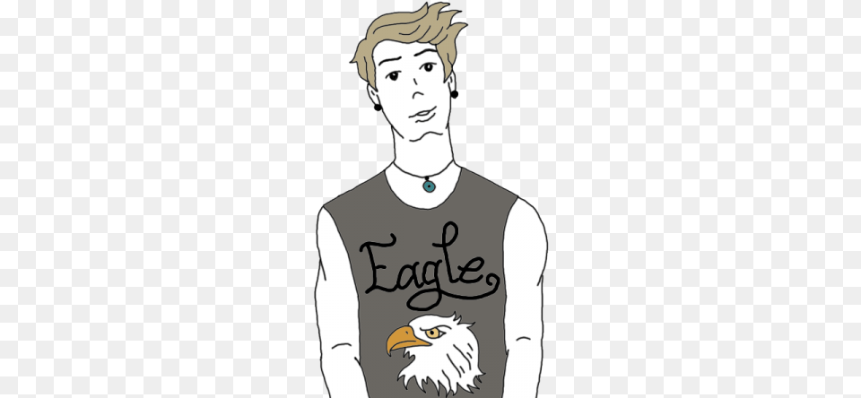 Eagle Dream Meanings Meaning, T-shirt, Clothing, Person, Man Free Png