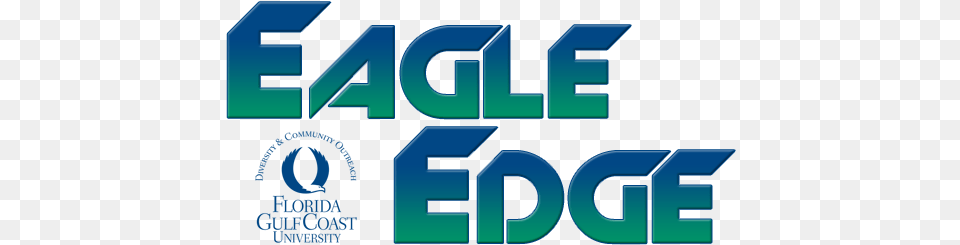 Eagle Edge Logo Throw Blanket Florida Gulf Coast University, Text, Number, Symbol Free Png Download