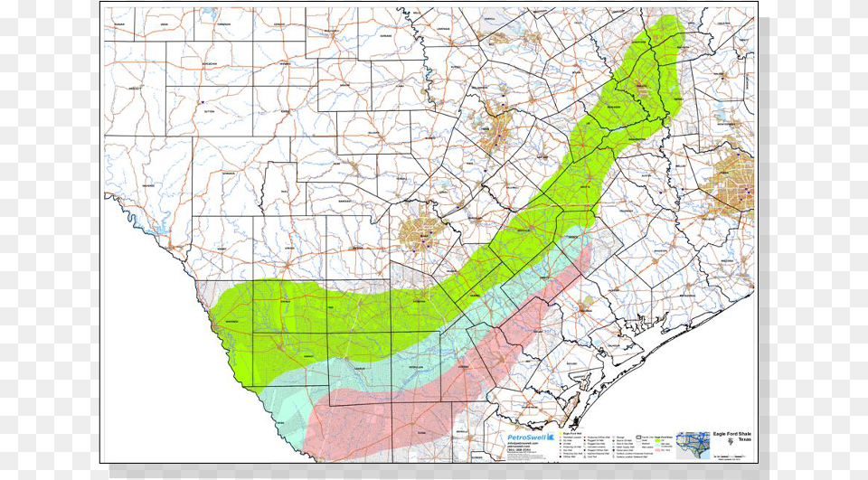 Eagle Ford Trend, Chart, Map, Plot, Atlas Free Png Download