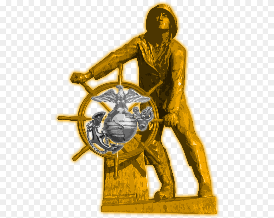 Eagle Globe And Anchor, Adult, Male, Man, Person Free Png