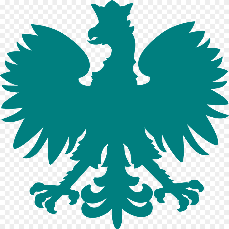 Eagle Heraldic Animal Silhouette Free Picture Polish Eagle, Emblem, Symbol, Baby, Person Png