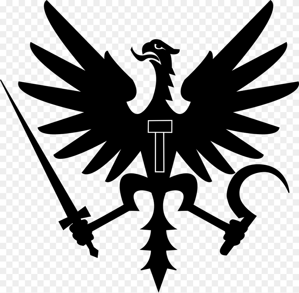 Eagle Icon, Cross, Symbol, Cutlery, Fork Free Transparent Png