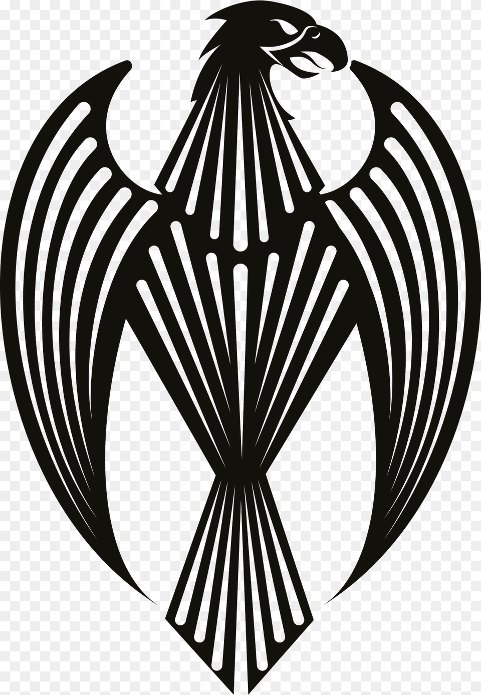 Eagle Logo Clipart, Emblem, Symbol, Person Png Image