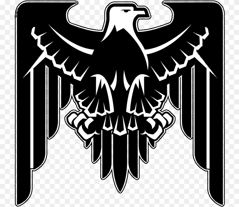 Eagle Logo Clipart Eagle Logo, Stencil, Emblem, Symbol, Animal Free Png Download