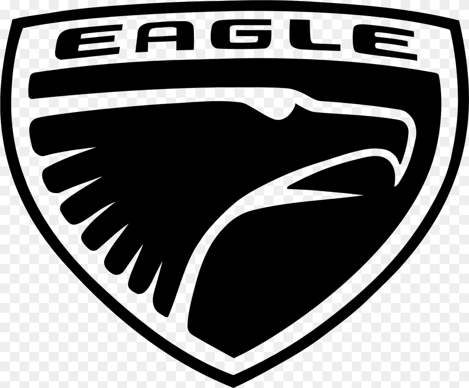 Eagle Logo Transparent Eagle Talon Logo, Gray Free Png