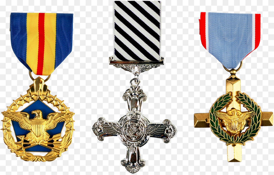 Eagle Medal Of Honor, Cross, Gold, Symbol, Badge Png Image