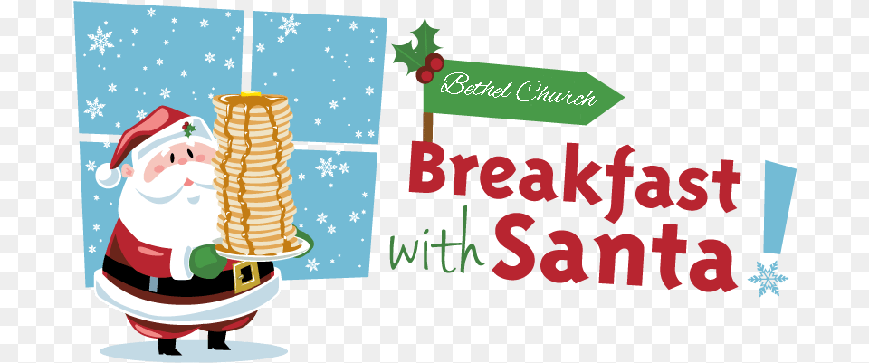 Eagle Scout Tyler Sambor Is Hosting This Wonderful Breakfast With Santa Clipart Transparent, Cream, Dessert, Food, Ice Cream Png Image