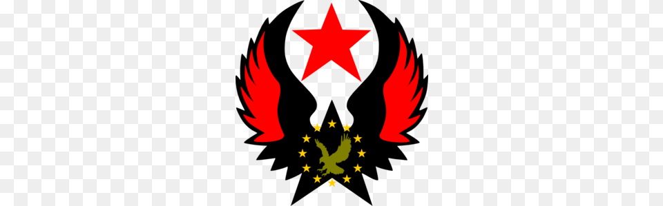 Eagle Star Hero Clip Art, Symbol, Emblem, Star Symbol, Dynamite Free Png Download