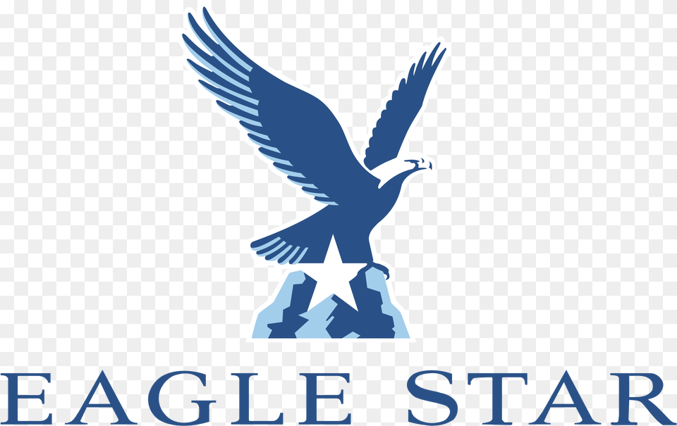 Eagle Star Logo, Animal, Bird, Kite Bird, Vulture Png