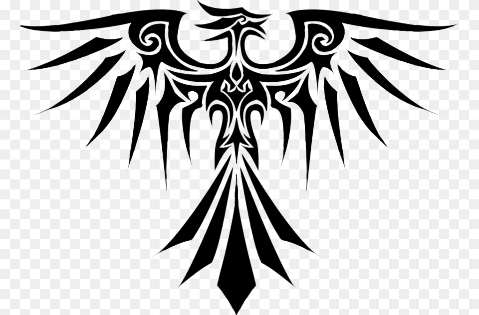 Eagle Tattoo Phoenix Tribal Tattoo Designs, Art, Emblem, Symbol, Drawing Free Transparent Png