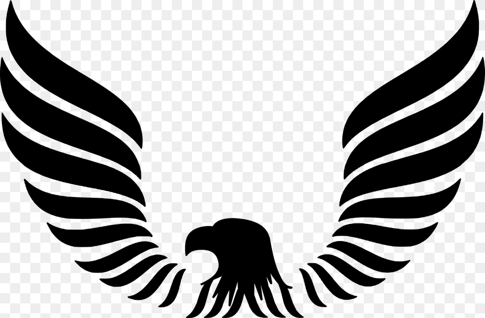 Eagle Tattoo Tribal Phoenix Bird Shape Design Year 2020, Gray Free Transparent Png