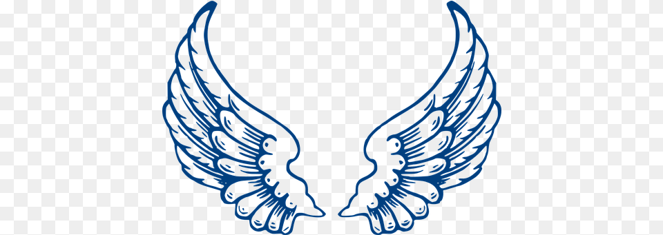 Eagle U0026 Bird Vectors Pixabay Angel Wings, Accessories, Jewelry, Necklace, Emblem Free Transparent Png