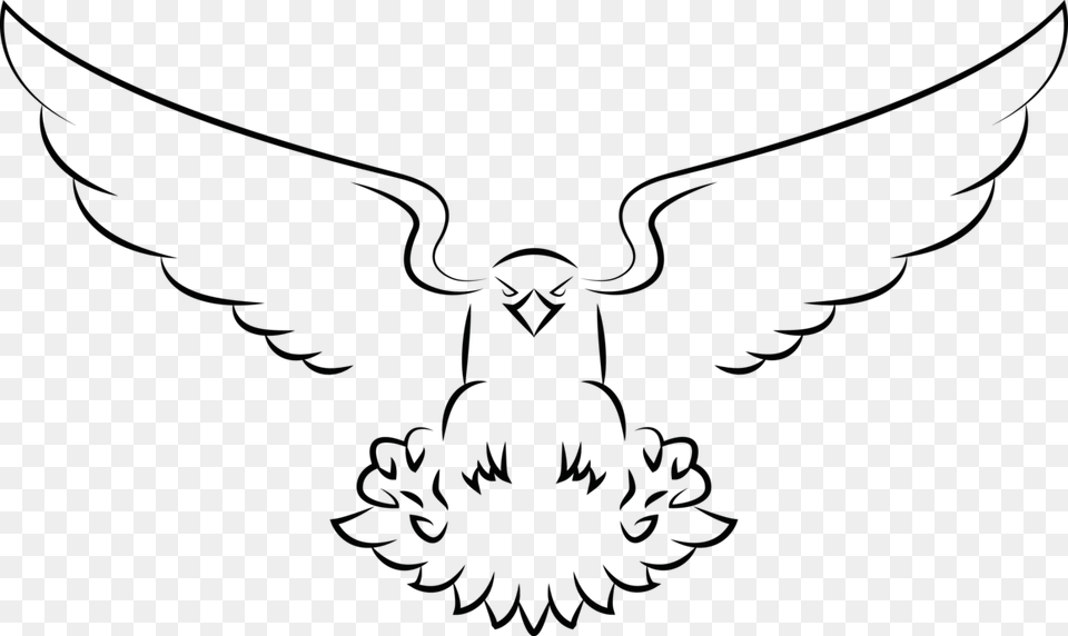 Eagle Vector By Souklin Draw A Simple Eagle Free Transparent Png