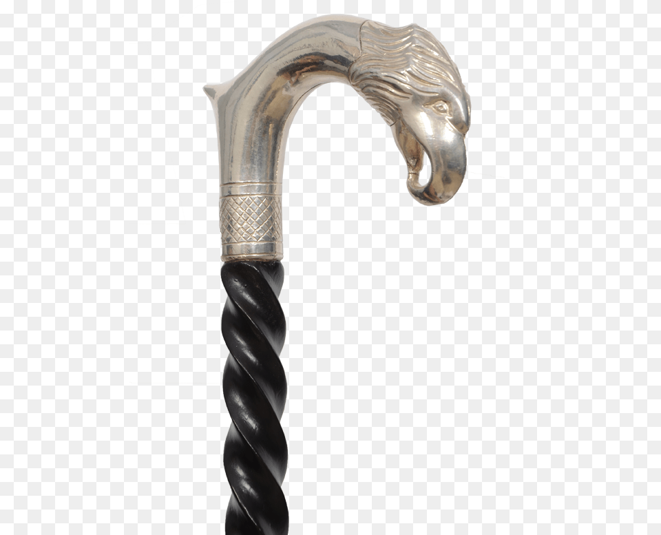 Eagle Walking Cane Bronze Sculpture, Stick, Person Free Png Download