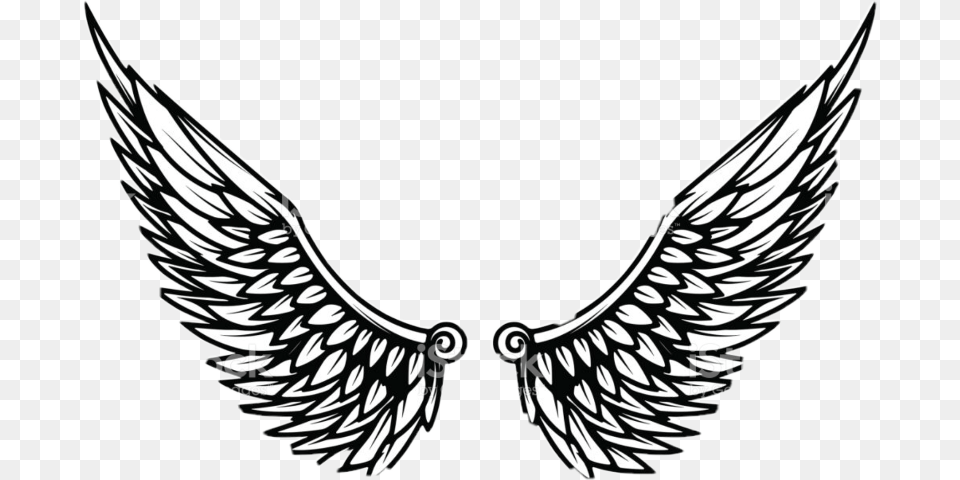 Eagle Wings Template Clipart Download Clip Art Eagle Wings, Accessories, Emblem, Jewelry, Necklace Free Png