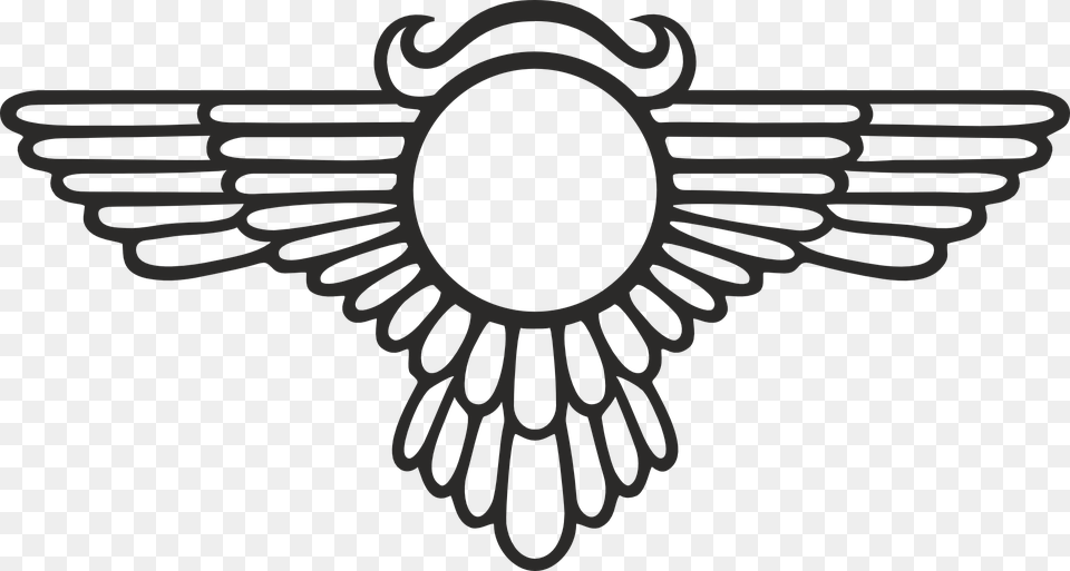 Eagle Wings Transparent Background Egyptian Symbol Clipart, Emblem, Logo Png