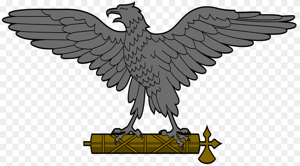 Eagle With Fasces Modded Clipart, Animal, Bird, Vulture Png