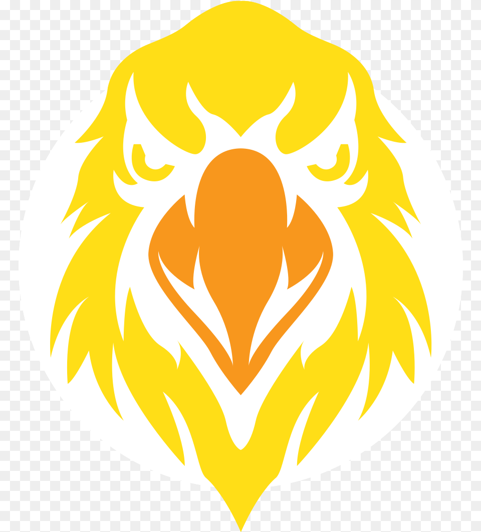 Eagle With Transparent Background Vector Drawing Eaglehead, Logo, Light, Leaf, Plant Free Png Download