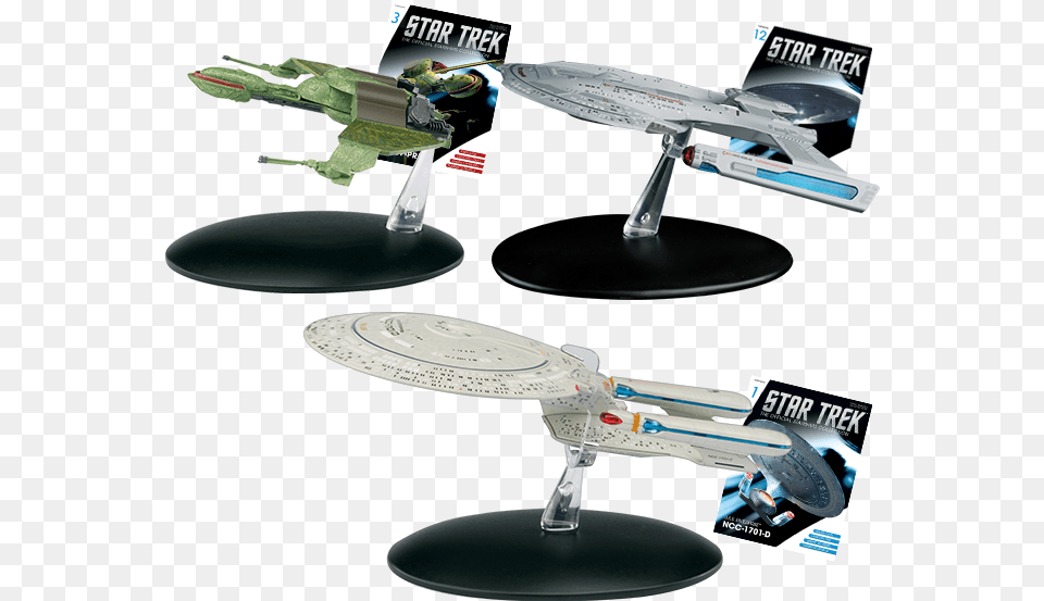 Eaglemoss Star Trek Uss Enterprise Ncc 1701 D Model Aircraft, Transportation, Vehicle, Spaceship, Airplane Free Transparent Png