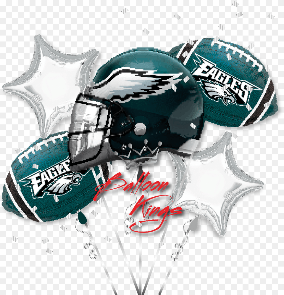 Eagles Bouquet Helmet, American Football, Crash Helmet, Football, Person Free Png