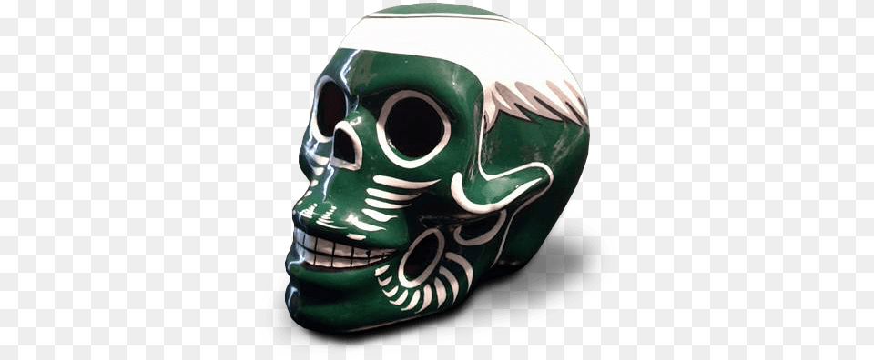 Eagles Sugarskull Background Rmoved Amp Shadow Skull, Mask, Clothing, Hardhat, Helmet Free Png