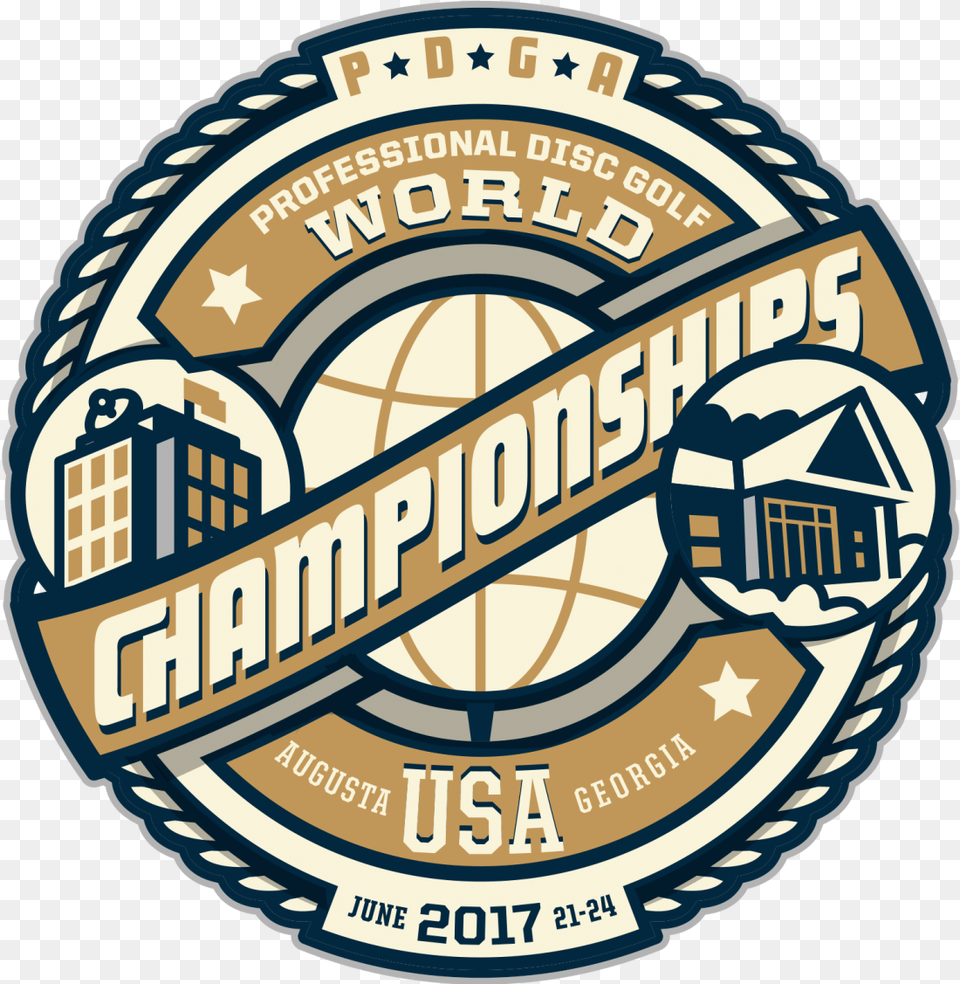 Eagles Wings Pdga World Championships 2017, Badge, Logo, Symbol, Architecture Free Png