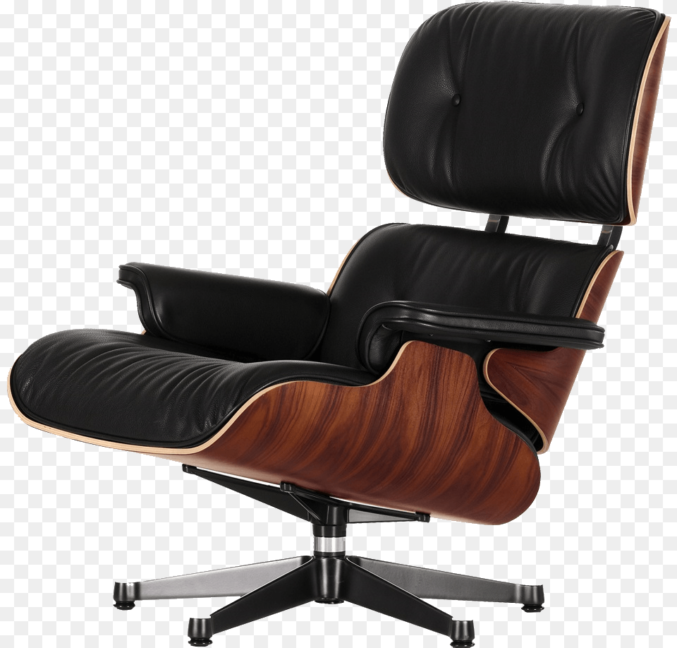 Eames Chair Solo Eames Lounge Cow Chair, Cushion, Furniture, Home Decor, Armchair Png