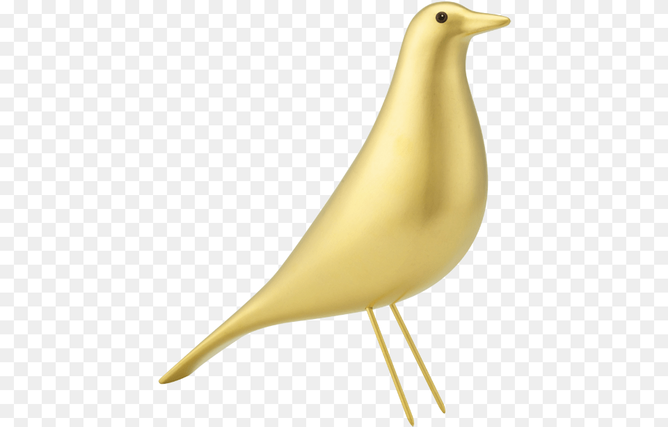 Eames House Bird In Gold Decorative Corner Eames Bird, Animal, Canary, Outdoors, Windmill Png
