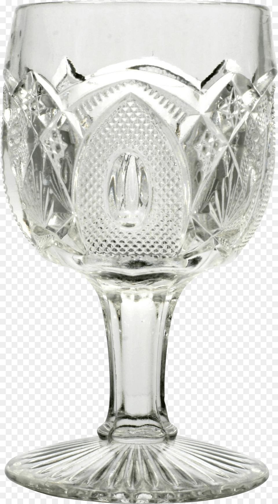 Eapg New Hampshire Goblet Us Glass Antique Pressed Wine Glass Free Png