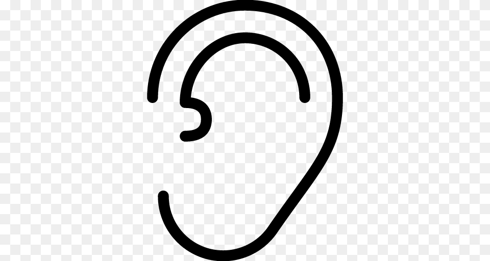 Ear, Gray Free Png