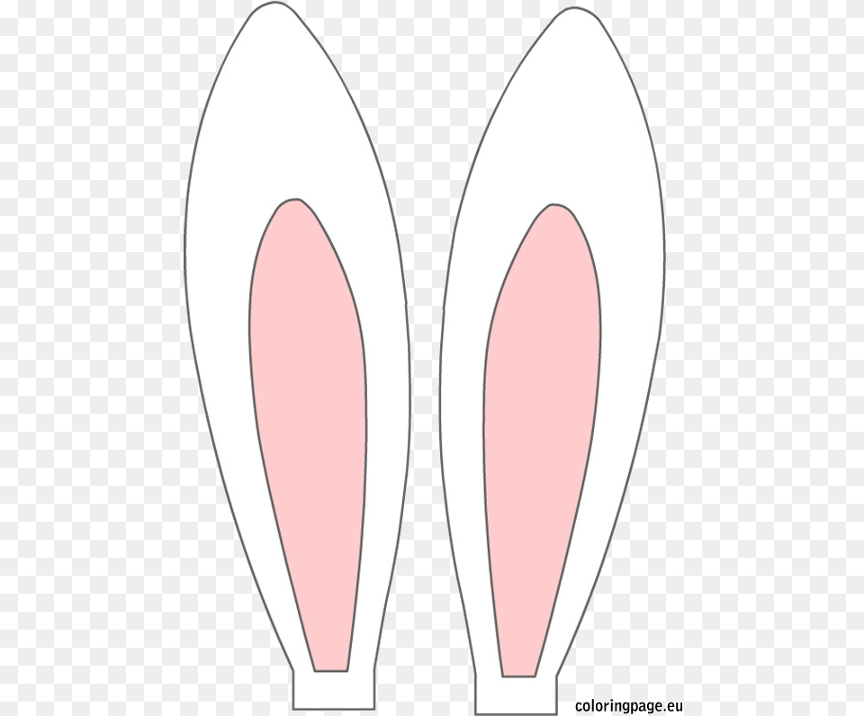 Ear Bunny Clipart Clipartfest Transparent Molde De Orelhas De Coelho, Clothing, Footwear, Shoe Png