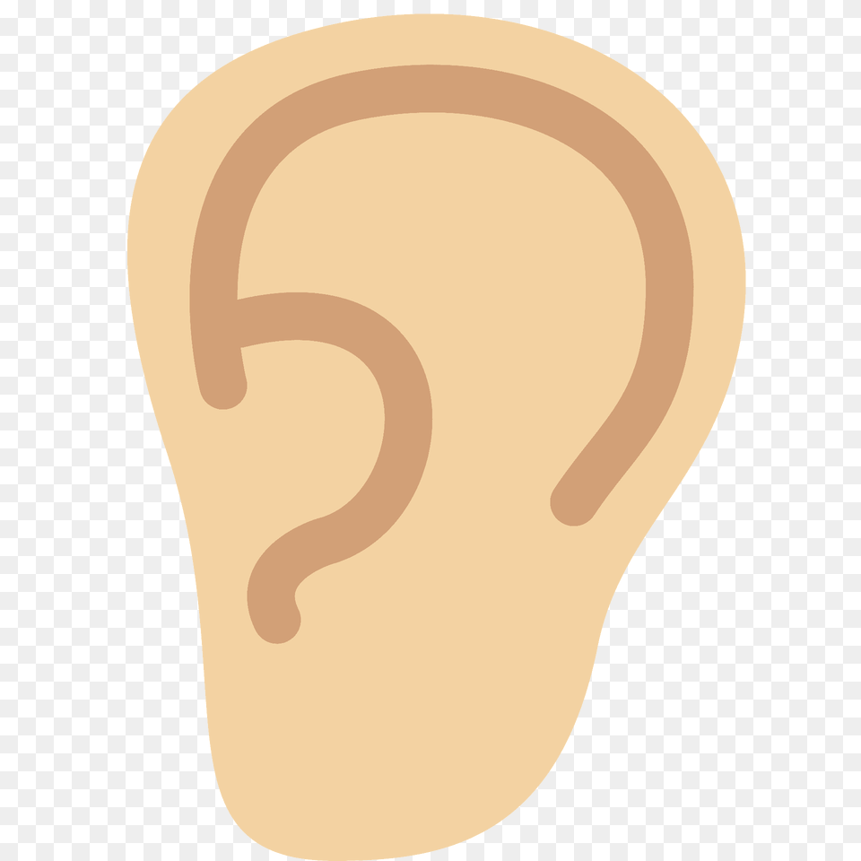 Ear Emoji Clipart, Body Part Png Image