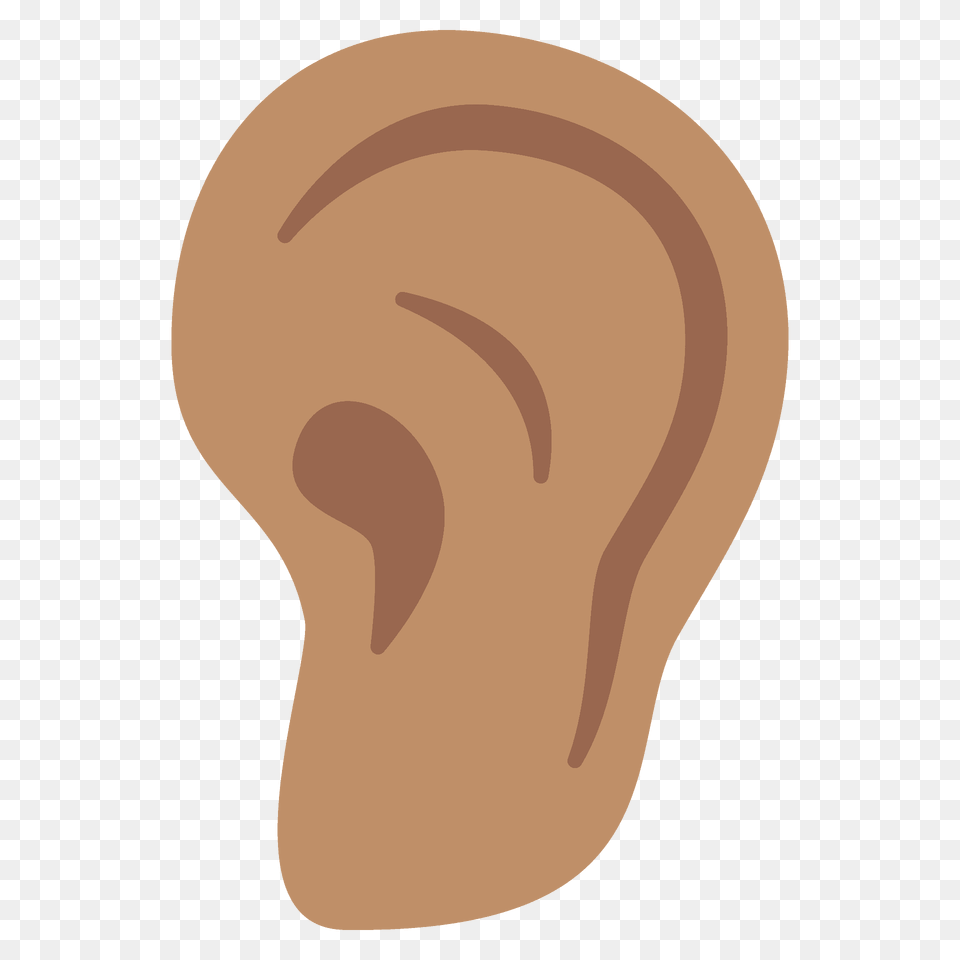 Ear Emoji Clipart, Body Part Free Png