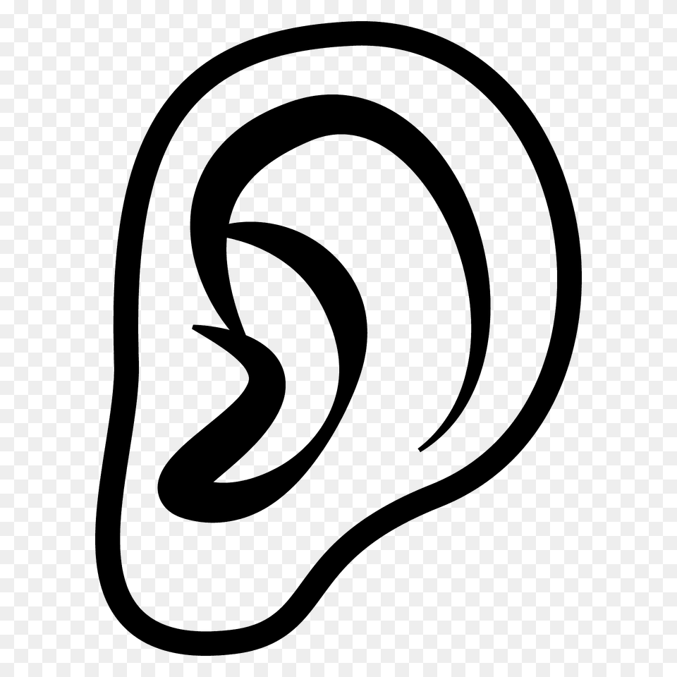 Ear Emoji Clipart, Body Part Free Transparent Png