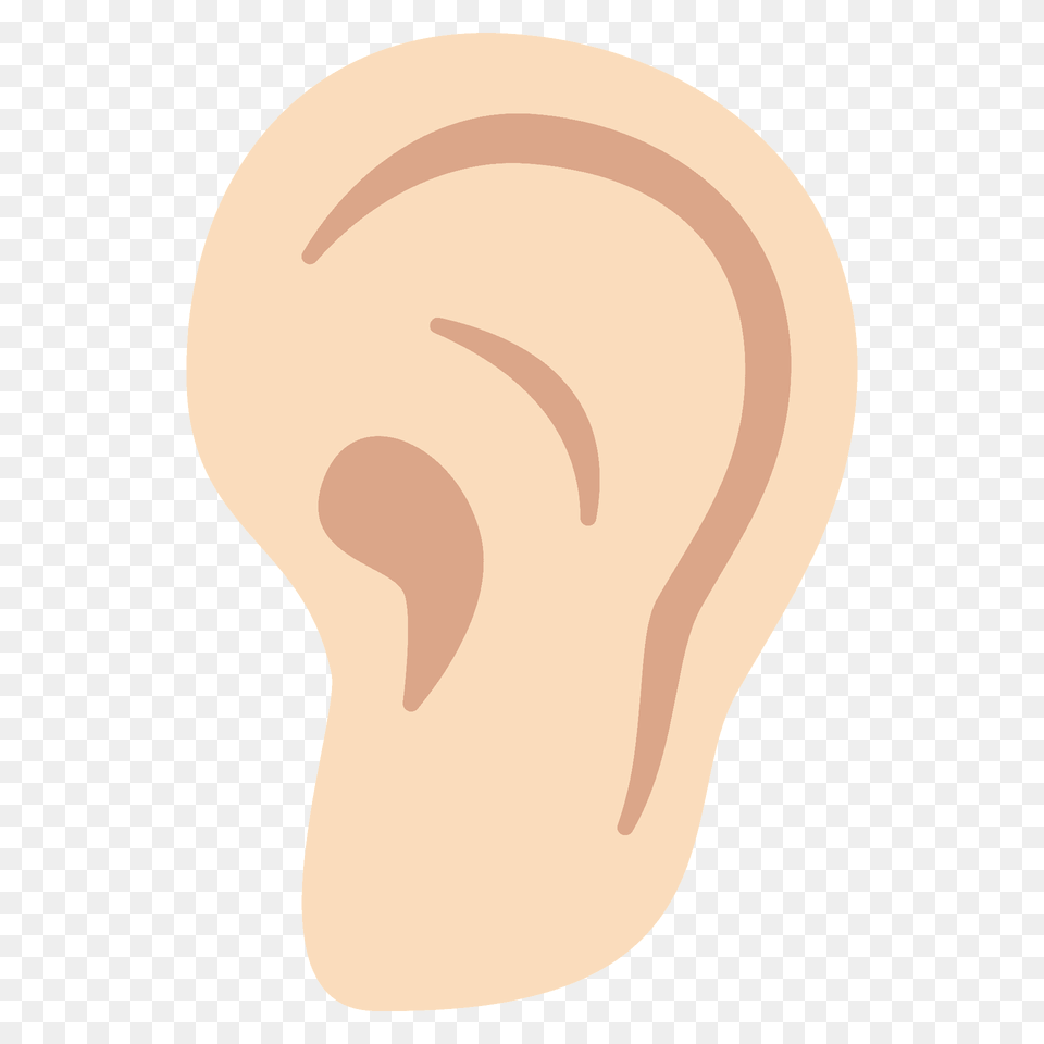 Ear Emoji Clipart, Body Part Free Png