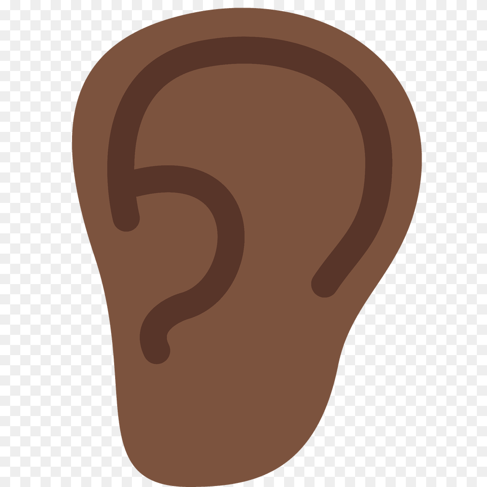 Ear Emoji Clipart, Body Part, Clothing, Flip-flop, Footwear Png Image