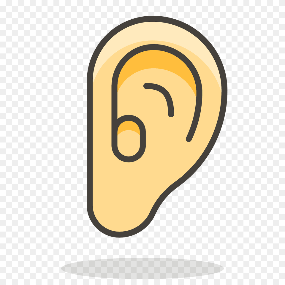 Ear Emoji Clipart, Body Part Free Png