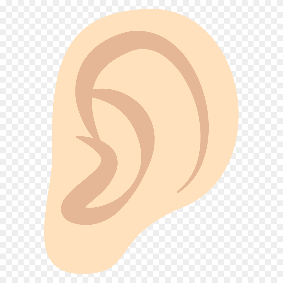 Ear Emoji Clipart, Body Part Png