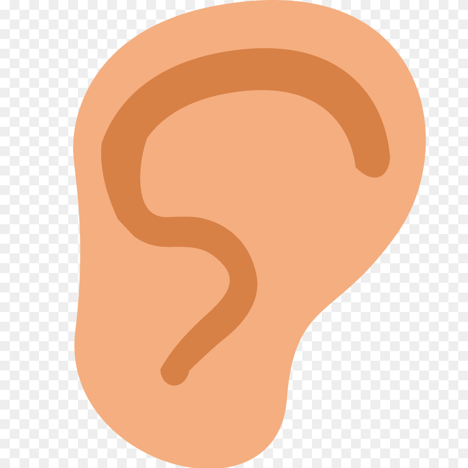 Ear Emoji Clipart, Body Part Free Png