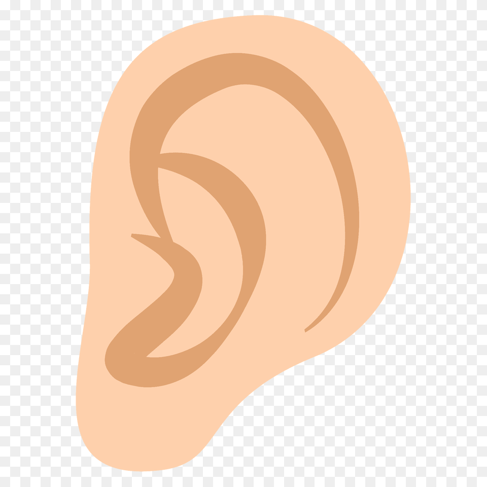 Ear Emoji Clipart, Body Part Png
