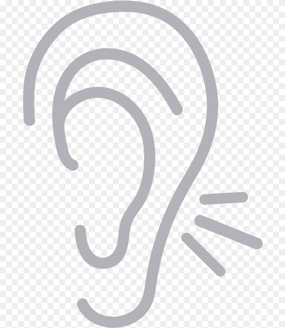 Ear Icon Illustration, Body Part, Appliance, Blow Dryer, Device Free Png Download
