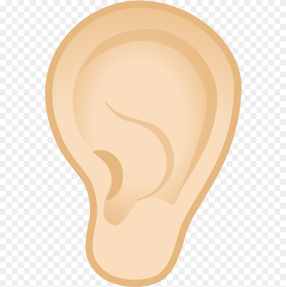 Ear Light Skin Tone Icon Illustration, Body Part, Smoke Pipe Free Png