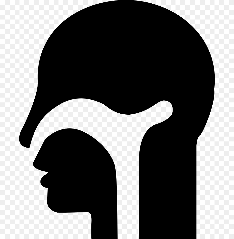 Ear Nose And Throat Ent Specialist Icon, Silhouette, Stencil, Adult, Female Png Image